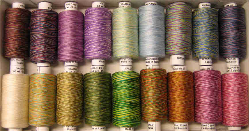 Valdani Broderi, 60wt, sett 1